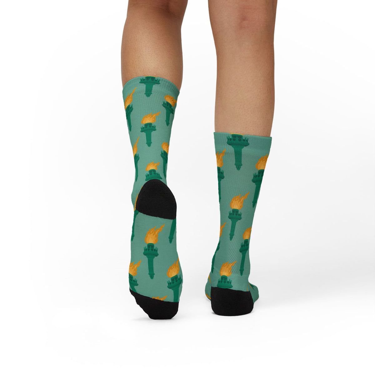 Flames of Liberty Socks
