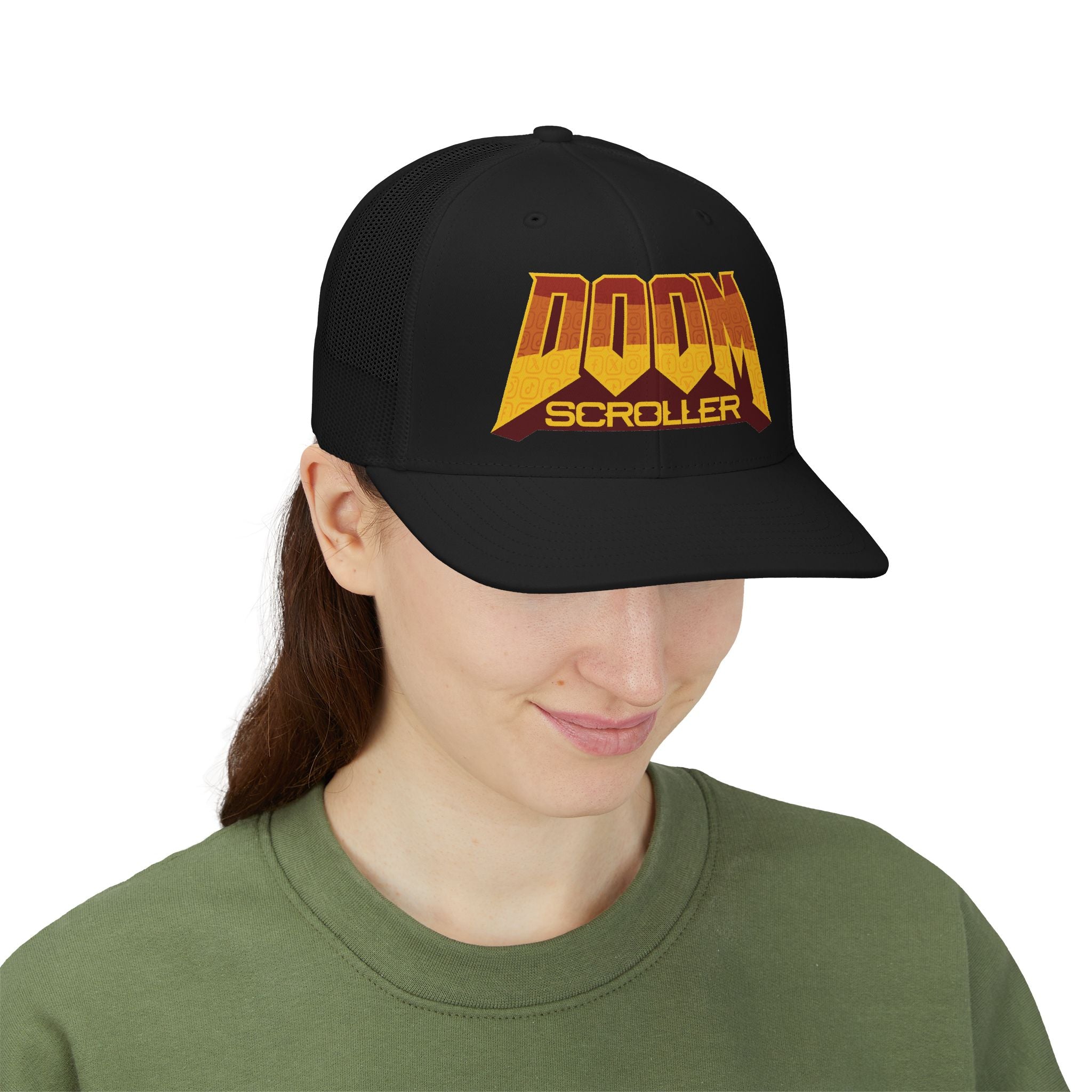 DOOM Scroller Trucker Cap